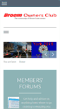 Mobile Screenshot of broomowners.com